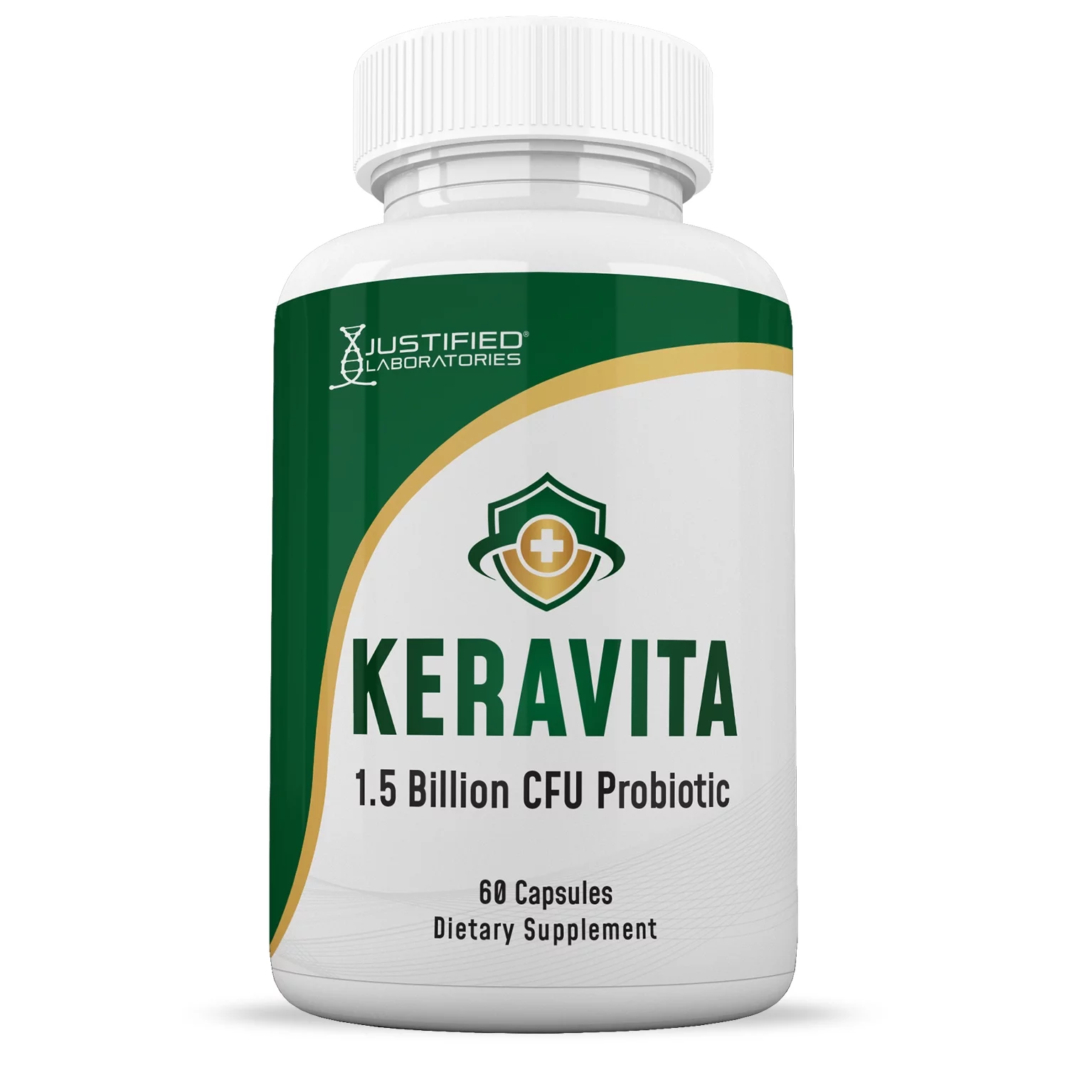 (5 Pack) Keravita 1.5 Billion CFU Probiotic Nail Support 300 Capsules - Image 2