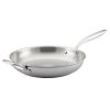 Breville Thermal Pro 12.5×22 Clad Stainless Steel Fry Pan with Helper Handle