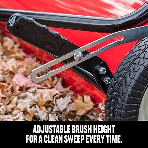 Craftsman CMXGZBF7124546 52 Tow Lawn Sweeper, Black - Image 7