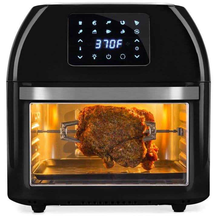 Best Choice Products 16.9qt 1800W 10-in-1 Family Size Air Fryer Countertop Oven, Rotisserie, Dehydrator – White - Image 8