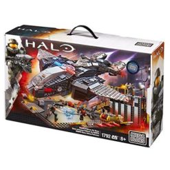 Alternative view of Mega Bloks Halo NMPD Pelican Air Base 1792-Piece Building Set