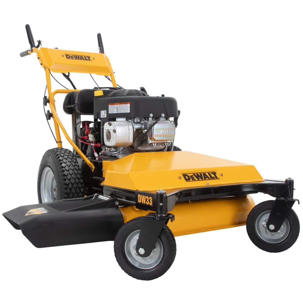 DEWALT DW33 33 in. 344 cc OHV Briggs and Stratton Electric Start Engine Wide-Area Gas Walk Behind Lawn Mower DXGMW33344R - Image 7