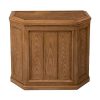 Aircare 696 400HB Whole House Credenza Evaporative Humidifier for 3600 Sq. ft, Light Oak