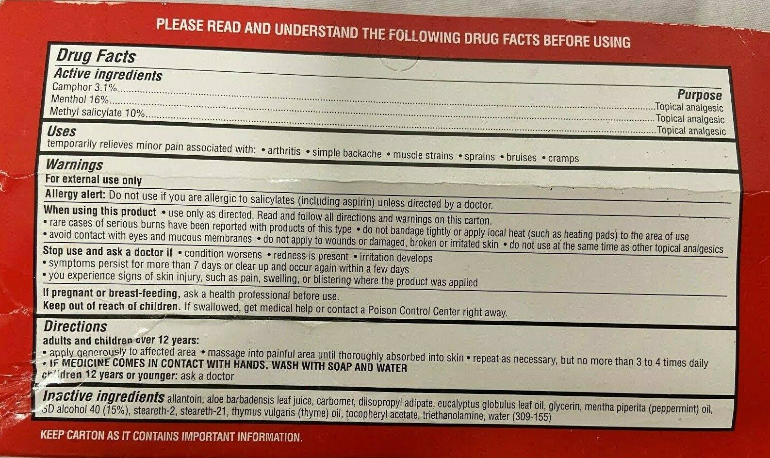 Flexall Plus Pain Relieving Gel, Maximum Strength – 4 oz - Image 7
